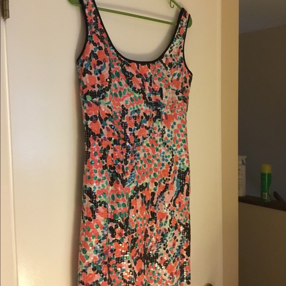 Lily Pulitzer size 6 sheath sequin dress - Picture 1 of 6